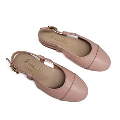 Brunellis angel rose textured slingback - sling back
