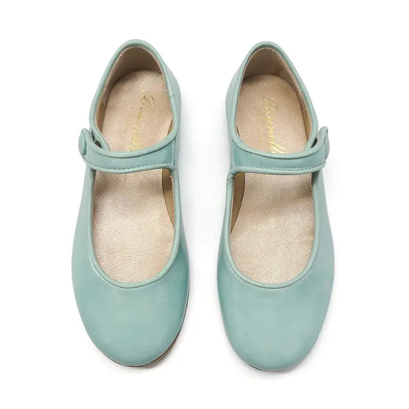 Brunellis aquamarine patent mary jane s-21 - mary jane