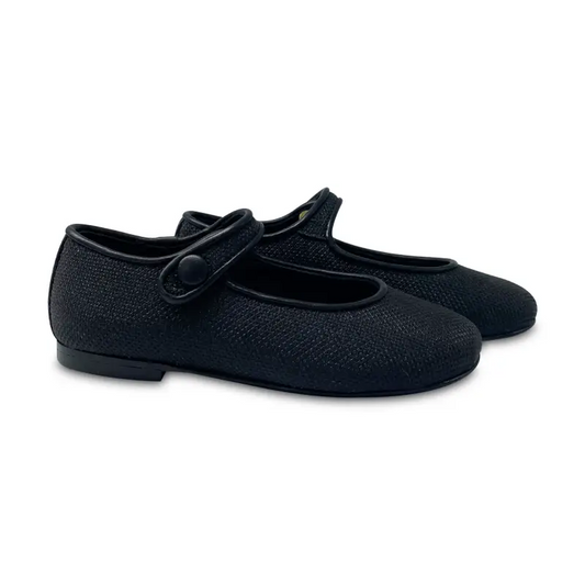 Brunellis black shimmer mary jane s-21 - mary jane