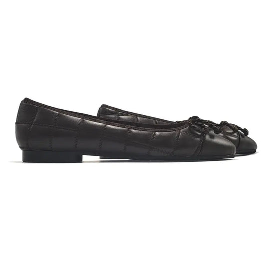 Brunellis expresso brown napelia ballet flat 219 - ladies