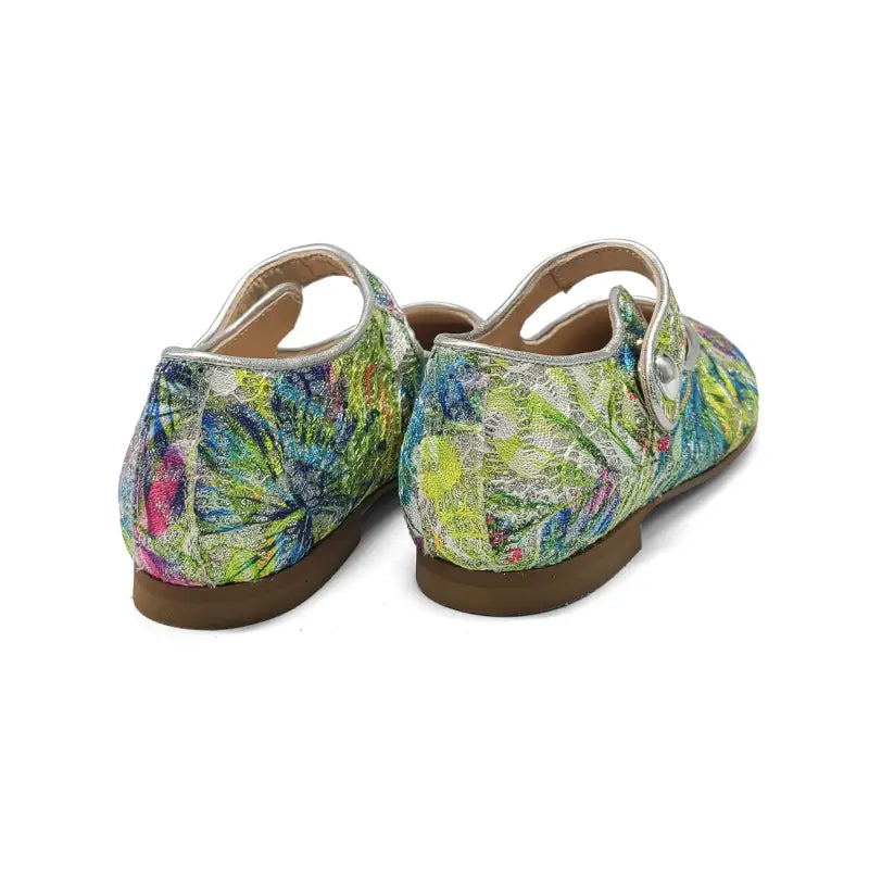 Brunellis jungle print pointed mary jane sa4007 - pointy mary jane