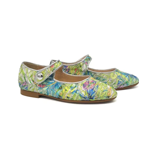 Brunellis jungle print pointed mary jane sa4007 - pointy mary jane