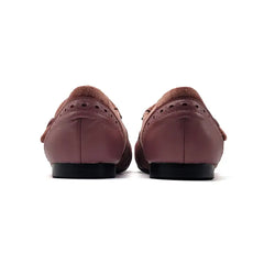 Brunellis mauve velvet wingtip mary jane s-24 - wingtip mary jane