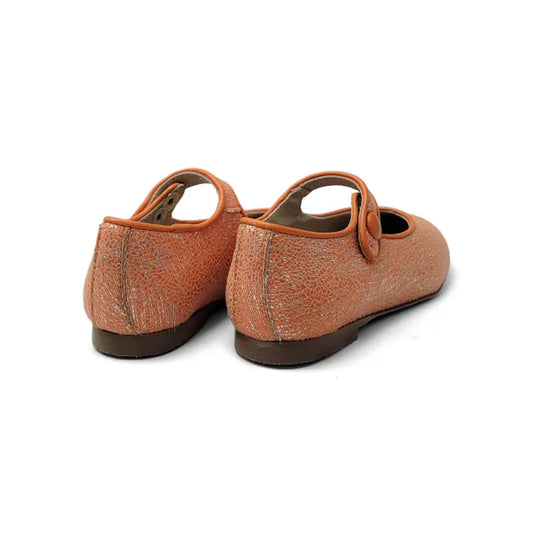 Brunellis orange sparkle mary jane s-21 - mary jane