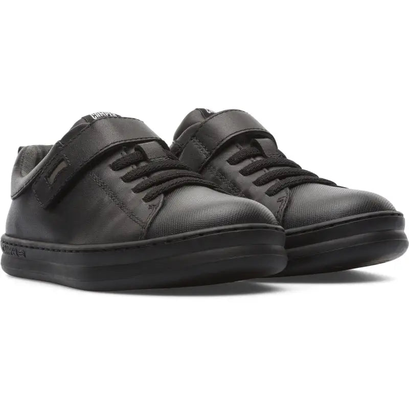 Camper black no tie velcro sneaker k800319 - boys