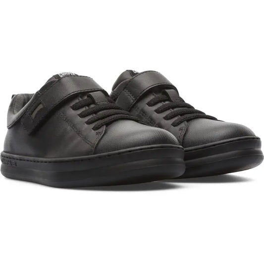 Camper black no tie velcro sneaker k800319 - boys