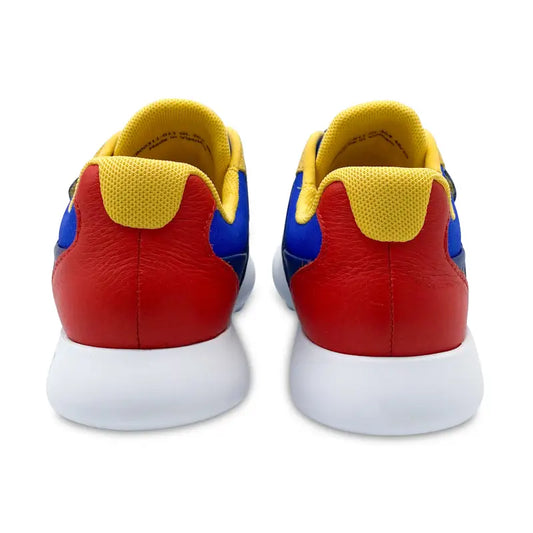 Camper blue and yellow velcro drift sneaker k800311 - boys