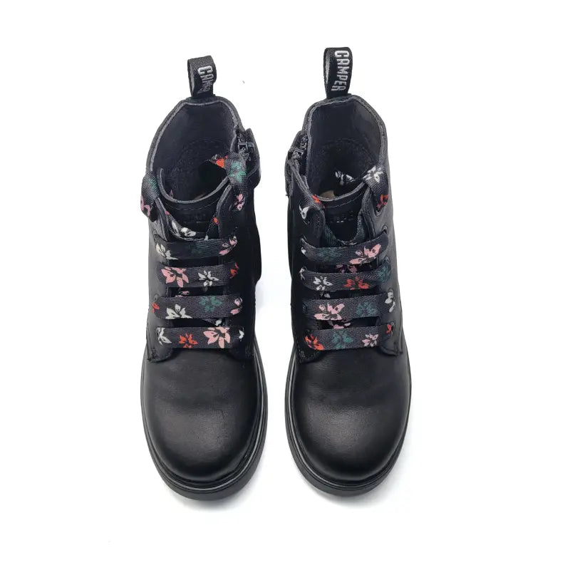 Camper floral lace up boot k900150 - boys