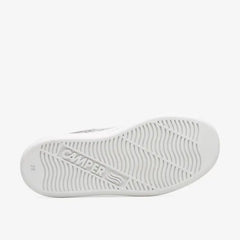 Camper grey leather neon pink velcro sneaker - girls