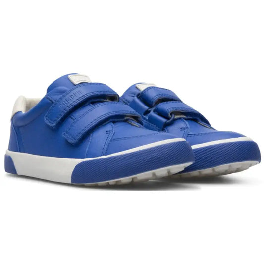 Camper royal blue velcro sneaker k800336 - boys
