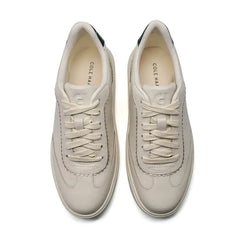 Cole haan ivory gold scalloped lace sneaker w34232 sneaker