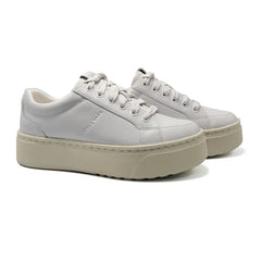 Cole Haan Platform Ivory Chunky Lace Sneaker 