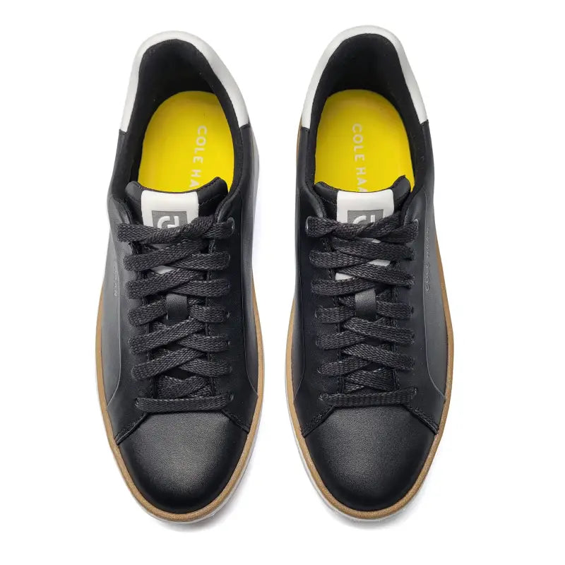 Cole Haan Topspin Black White Lace Sneaker 