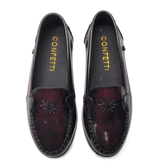 Confetti Burgundy Florentic Loafer