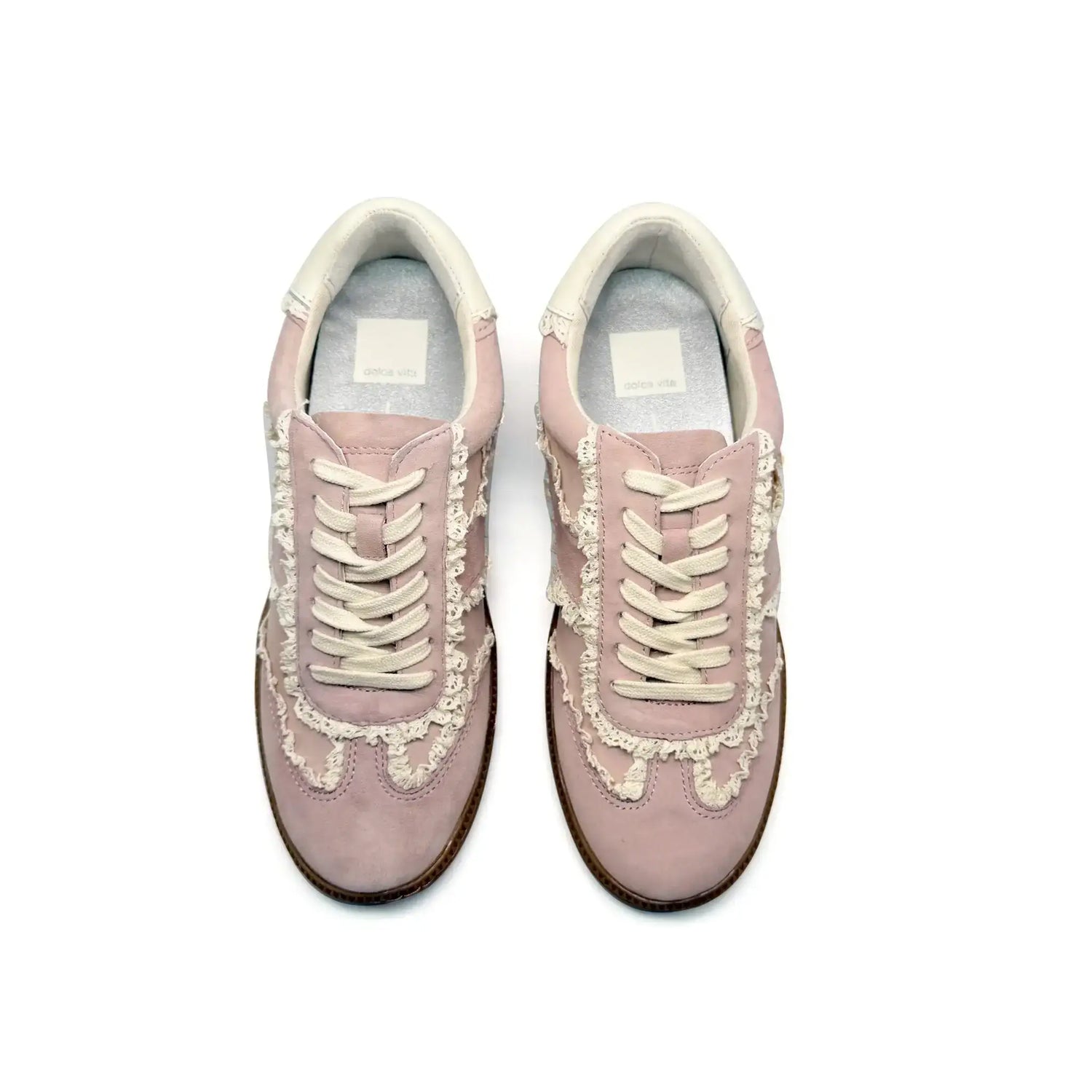 Dolce vita notice pink suede lace sneaker fast shipping