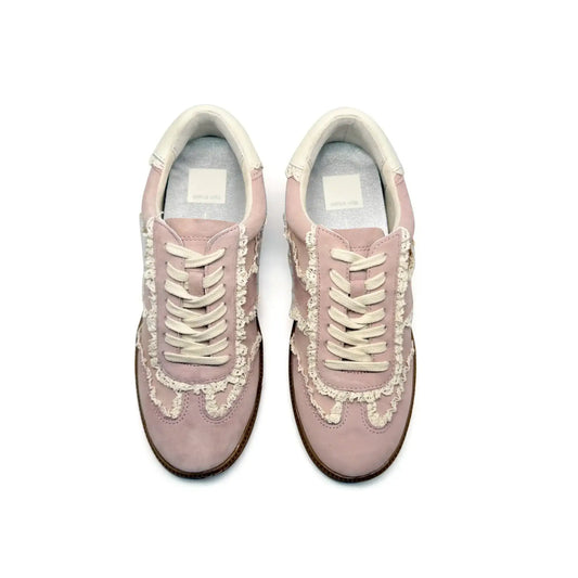 Dolce vita notice pink suede lace sneaker fast shipping