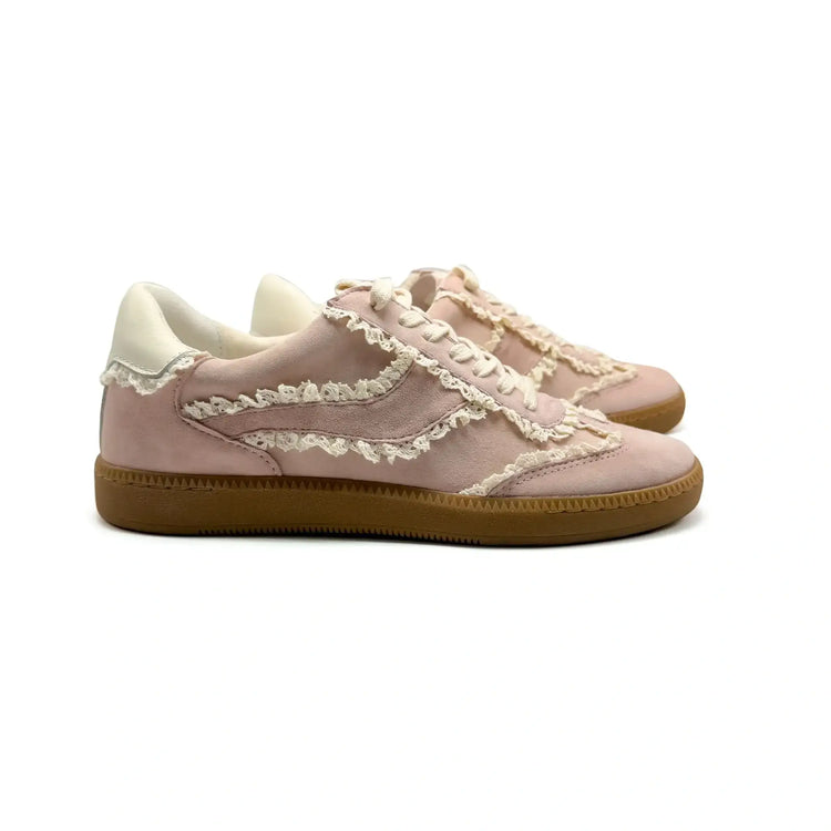 Dolce vita notice pink suede lace sneaker fast shipping