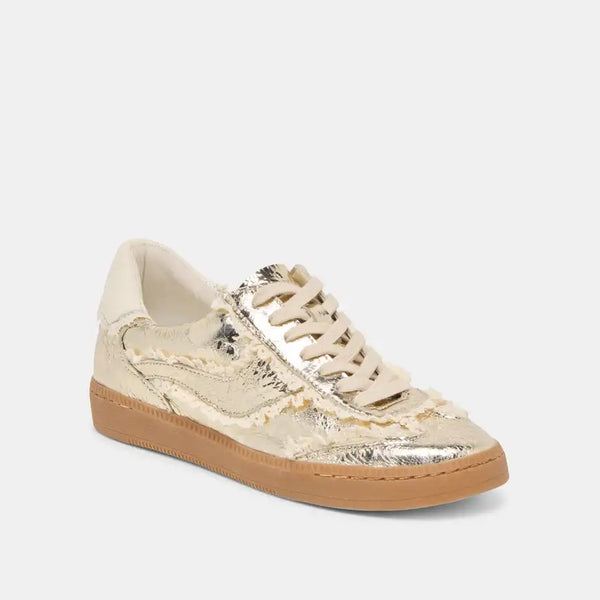 Dolce Vita Notice Platinum Leather Sneaker – Laced Shoe Inc