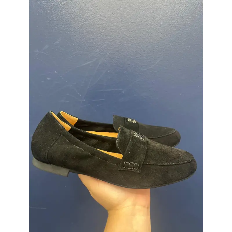 Edward pearl black velvet clover loafer 193617 - loafers