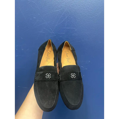 Edward pearl black velvet clover loafer 193617 - loafers