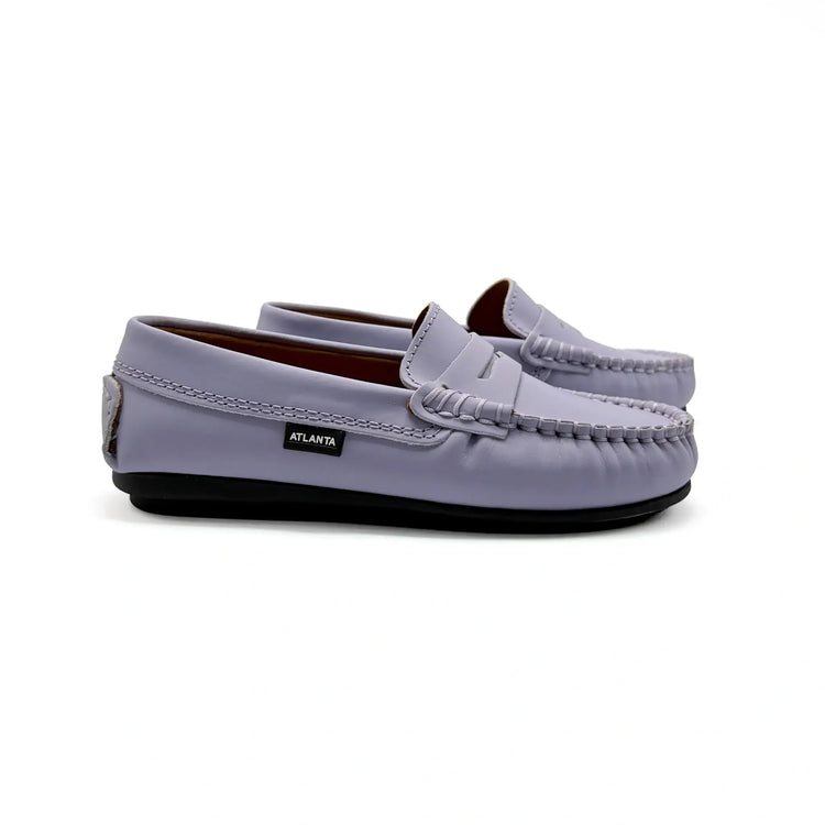 Atlanta mocassin violet gum penny loafer shoes fast shipping