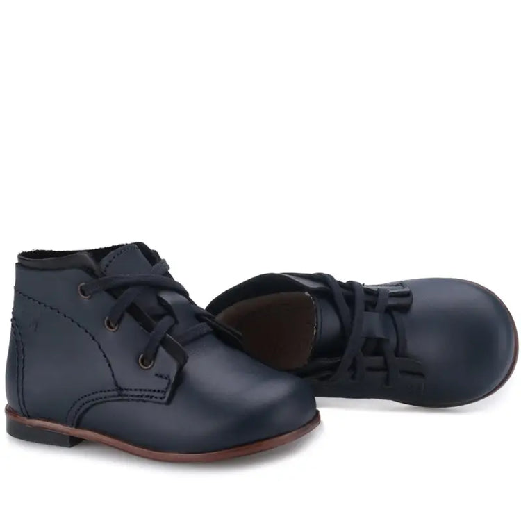 Emel 2408 deep navy first walker bootie
