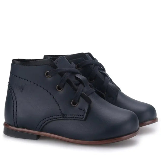 Emel 2408 deep navy first walker bootie