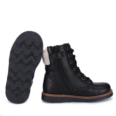 Emel black pebbled 2646 boot