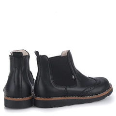 Emel blackberry zipper closure boot