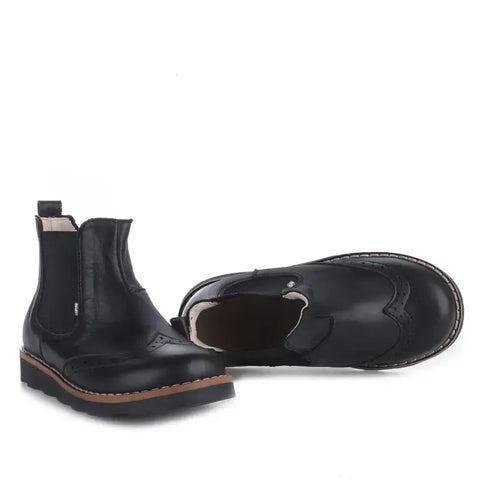 Emel blackberry zipper closure boot