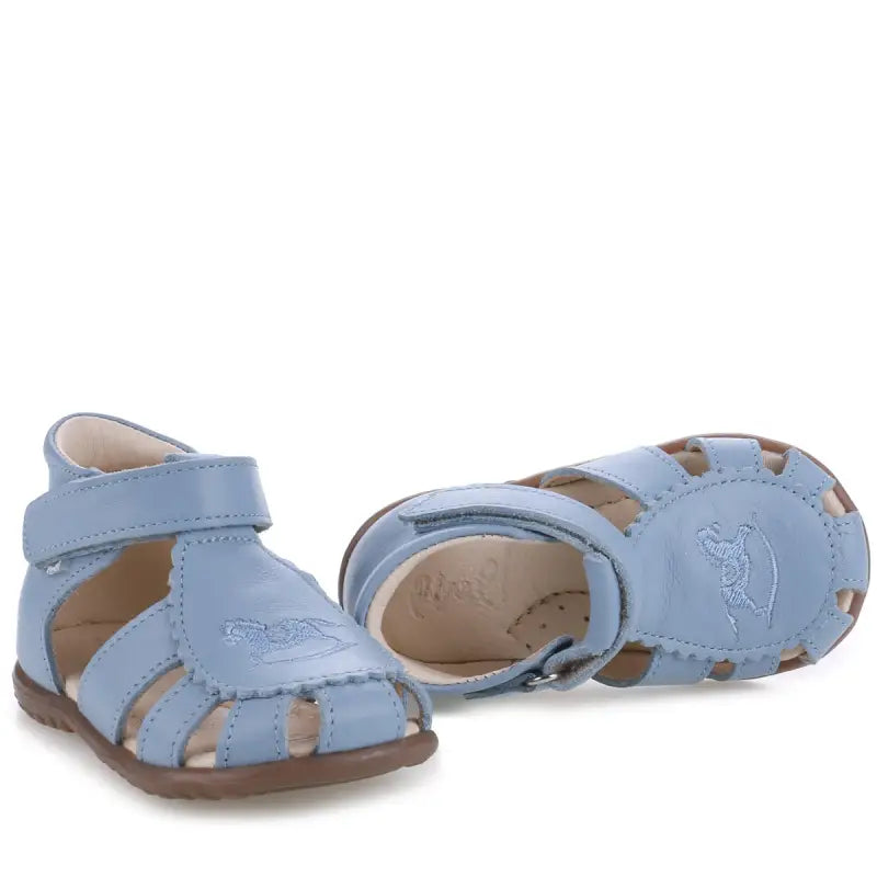 Emel Blue Horse Toddler Sandal 1670 - BOYS