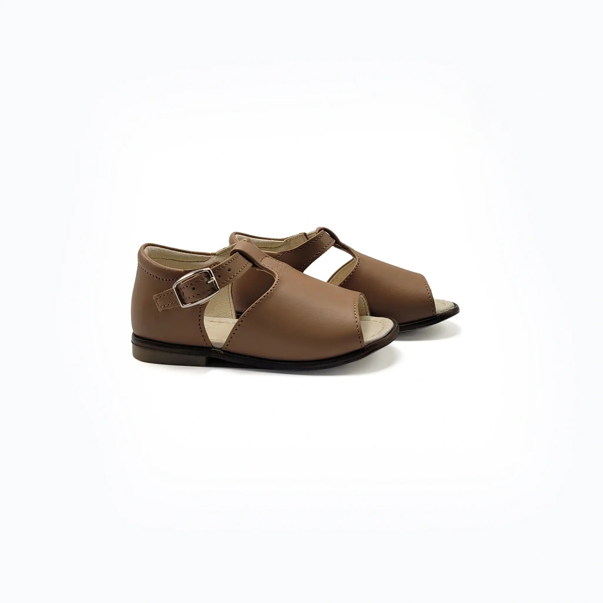 Emel Latte First Walker Sandal for Baby Toddler – Laced Shoe Inc