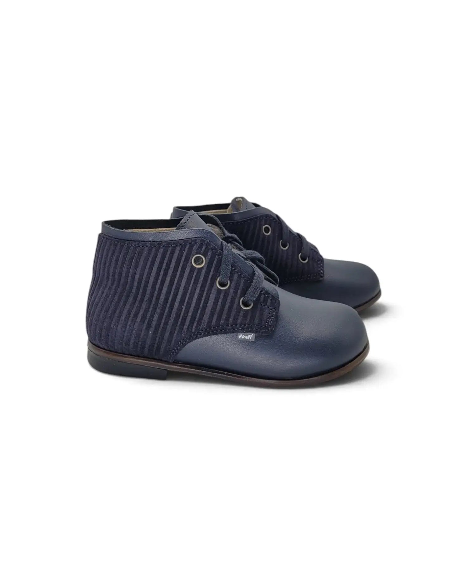 Emel navy leather first walker bootie 2408 fast shipping