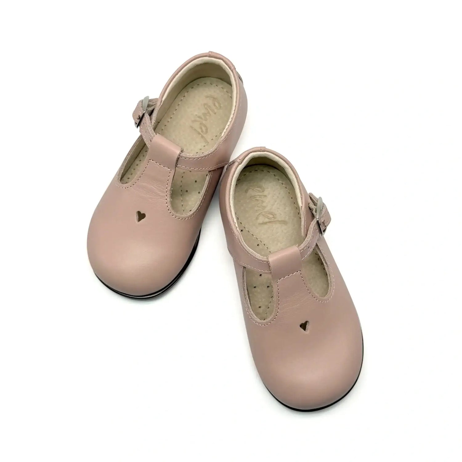 Emel nude pink first walker t-strap shoes fast shipping