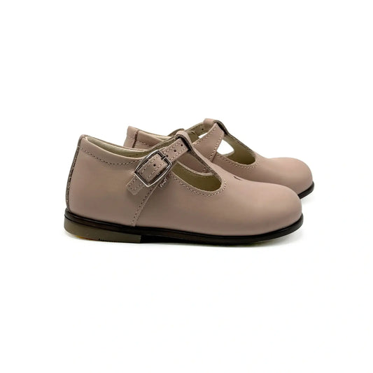 Emel nude pink first walker t-strap shoes fast shipping