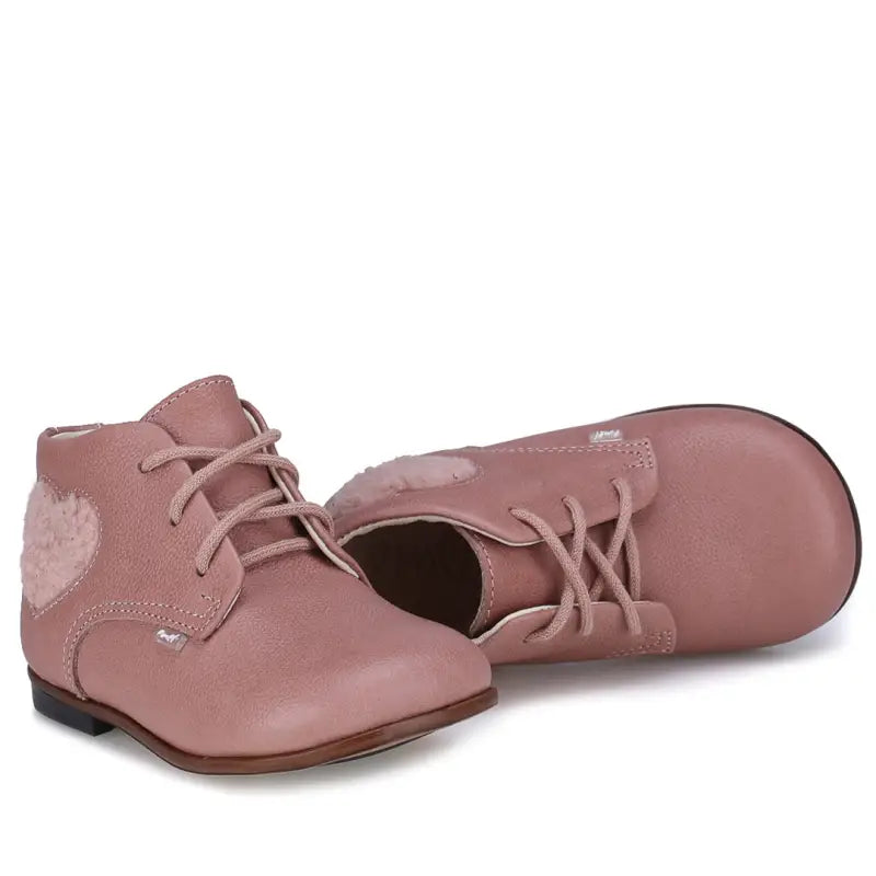 Emel pebbled pink first walker bootie e1426 first walker bootie