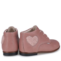 Emel pebbled pink first walker bootie e1426 first walker bootie