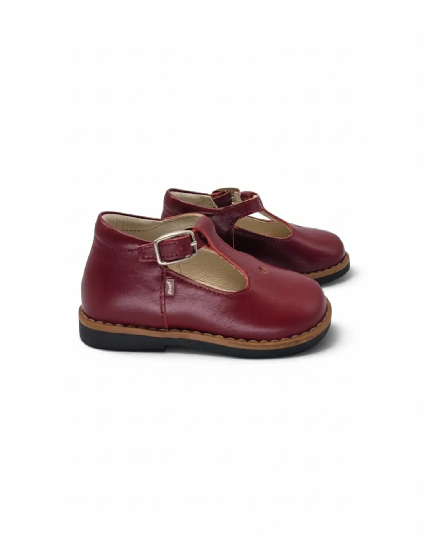 Emel red leather baby t-strap first walker 2835 | kids fast shipping