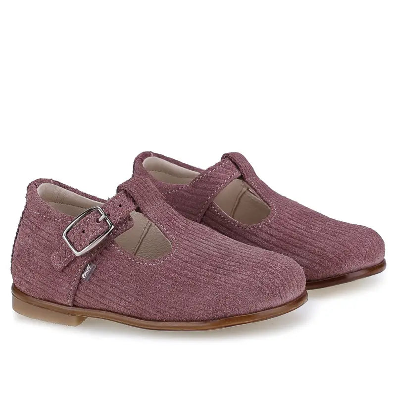 Emel rose corduroy t strap toddler mary jane 1193 first walker