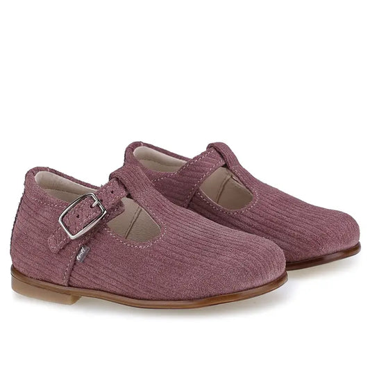 Emel rose corduroy t strap toddler mary jane 1193 first walker