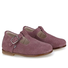 Emel rose corduroy t strap toddler mary jane 1193 first walker