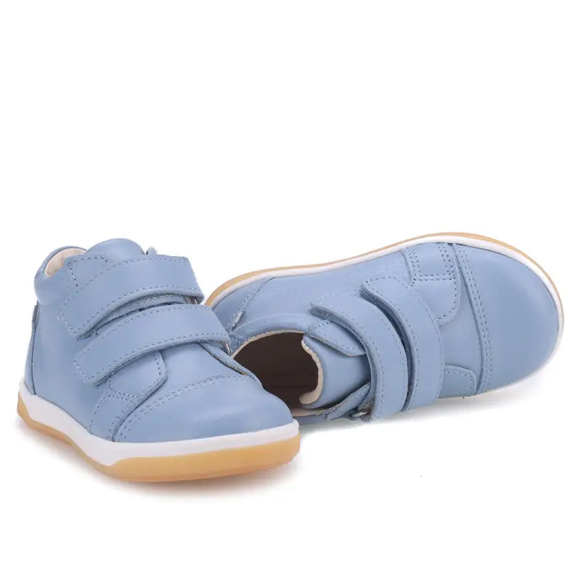 Emel Sky Blue Velcro Toddler Sneaker 2675 - 22 - FIRST WALKER