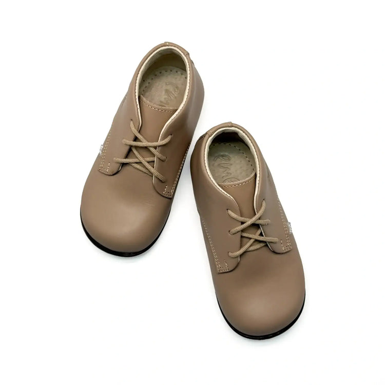 Emel taupe embroidery first walker bootie fast shipping