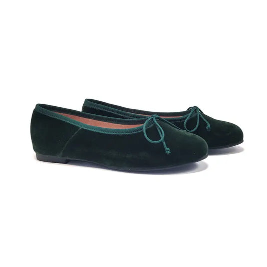 Euphoria deep green velvet ballet 4001 - ballet