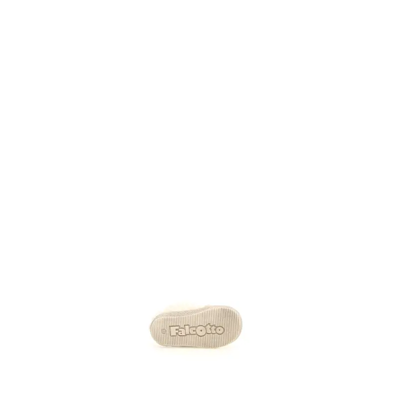 Falcotto Alnoite Faux Shearling Platinum Beige Toddler Sneaker - GIRLS