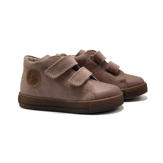 Falcotto-michael- - rose suede - baby sneaker