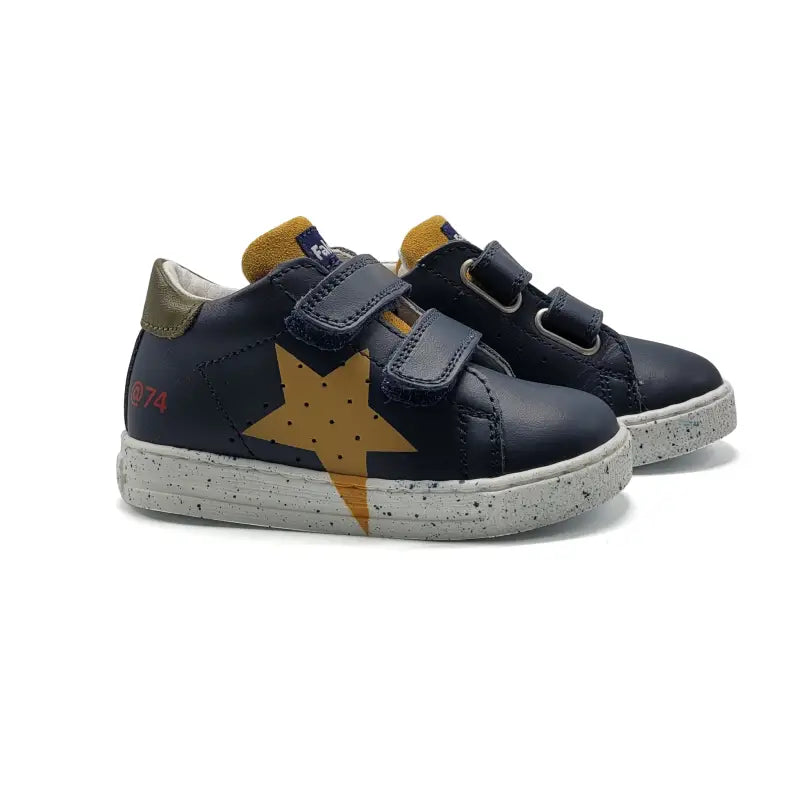 Falcotto-salazar- - navy star - baby sneaker