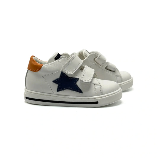 Falcotto sasha white navy orange star sneaker fast shipping