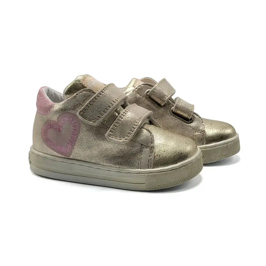 Falcotto-twille- - platinum heart - baby sneaker