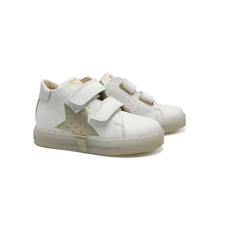 Falcotto Venusvl Taupe Ombre Velcro Sneaker - BOYS